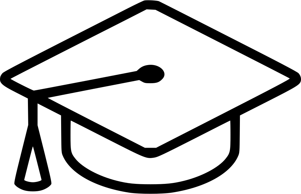 Graduation Cap Icon - Free Download, PNG and Vector